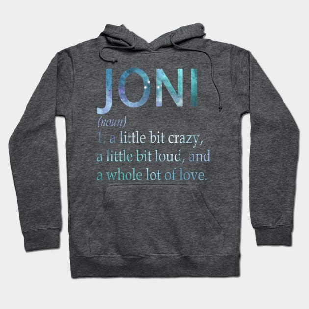 Joni Hoodie by Ban Guns Not Books- Typography fullcolor